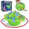 Bangzi Marble Game & Balance Game for Kids - 60 Premium Glass Marbles, Strategy Fun Toy for 1-4 Players, Ready to Play Out of The Box 8 Years Old view 1