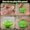 Bangzi Marble Game & Balance Game for Kids - 60 Premium Glass Marbles, Strategy Fun Toy for 1-4 Players, Ready to Play Out of The Box 8 Years Old view 2