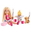 Barbie Chelsea Outdoor Adventures Playset, Family & Friends Set with Small Blonde Doll, Pet Puppy & 5+ Camping Accessories view 1