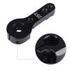 Cocoarm Servo Steering Arm 25T Adjustable Aluminum Alloy for RC Model Construction with Screw for Car or Helicopter (Black) view 2