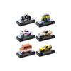 Auto-Thentics 6 Piece Set Release 97 in Display Cases Limited Edition 1/64 Diecast Model Cars by M2 32500-97 view 1