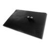Monarch Precious Metals Premium Full Grain Leather Gaming Mat for Metal Dice Games - Black or Brown (Black) view 3