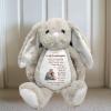 84WONDER I Filled It with My Wishes Grandmother Granddaughter Personalized Stuffed Bunny Gift, Custom Plush Toy from Grandma, Bunny with Message for Granddaughter, Kids & Baby Keepsake view 3