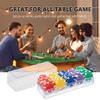 CUNHUY 30PACK Clear Acrylic Poker Chip Rack/Casino Chip Tray with Lid, Holds 100 Chips Each (Without lid, 30) view 3