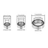 24PCS Sealed Steel Bearing Kit Compatible with 1 24 Scale RC Crawler Vehicles FMS Upgrade Parts view 2
