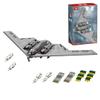 HeyCubex B2 Spirit Airplane Stealth Bomber Building Block Set 1/70 Scale with Magazines Set, Military Building Toys Bomb Bay & Landing Gear Collectible Model for Adults 16+ (2063 Pieces) view 1