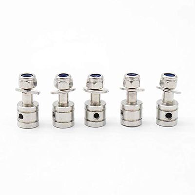 10PCS Servo Rod Connectors Push Rod Connector Adapter Linkage Stoppers D2.0mm for Connecting Servo Arm and Pull Rod