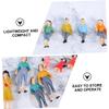 pistro 30Pcs Painted Scale People Figures Miniature Human Figurines for Architectural Models and School Projects  1/25 Scale Plastic view 4