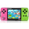 SNONBROS Handheld Game Console for Kids 3.5" IPS Large Screen Rechargeable,Preloaded 216 Video Games ,Arcade Electronic Toy Birthday Xmas Present for Girls -RoseGreen view 1