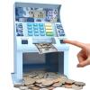 ATM Piggy Bank for KidsATM Bank Cash Coin Saving for Real Money with Debit CardCoin Recognition, Balance Calculator, Electronic Savings Safe BoxGift for Ages 6-13 Piggy Bank view 1