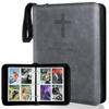 Sports Card Binder, Baseball Binder, 400 Pockets Sleeves with Zipper Collector Album, Card Folder for MTG, TCG, Sports Cards view 2