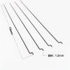 20Pcs/Lot 190mm Diameter 1.2mm Servo Push Rod Steel Wire Z-Type Steel Wire for RC SU27KT Fixed Wing Airplane Model DIY Parts view 3