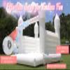 Commercial White Bounce House for Adults, 100% PVC Commercial Bounce House, Adult Bounce House with Blower, Inflatable Balloon Bubble House Wedding, 13.5x11.5x10FT view 4