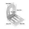 ECSiNG Motor Mounting Bracket Stainless Steel Suitable for RC Boat Car 540 550 Motor view 4