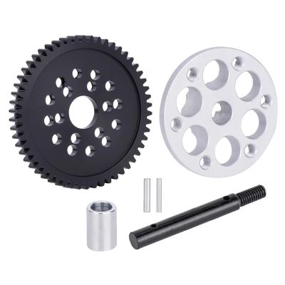 MYHWDRNU RC Car Parts Compatible with SCX10 for Vanquish VS4-10 1/10 RC Crawler Car Upgrade Modification Parts Accessories 56T 32P Spur Gear Kit