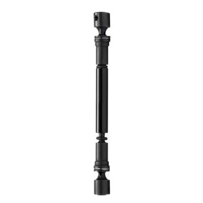 SERBNOPG RC Car Drive Shaft for Rock Electric for Axial for Racing for SCX10 for YETI AX90025 AX90026 AX31114 1/10 RC Crawler Car Hard Steel Rear Main Drive Shaft CVD(Black-Black)
