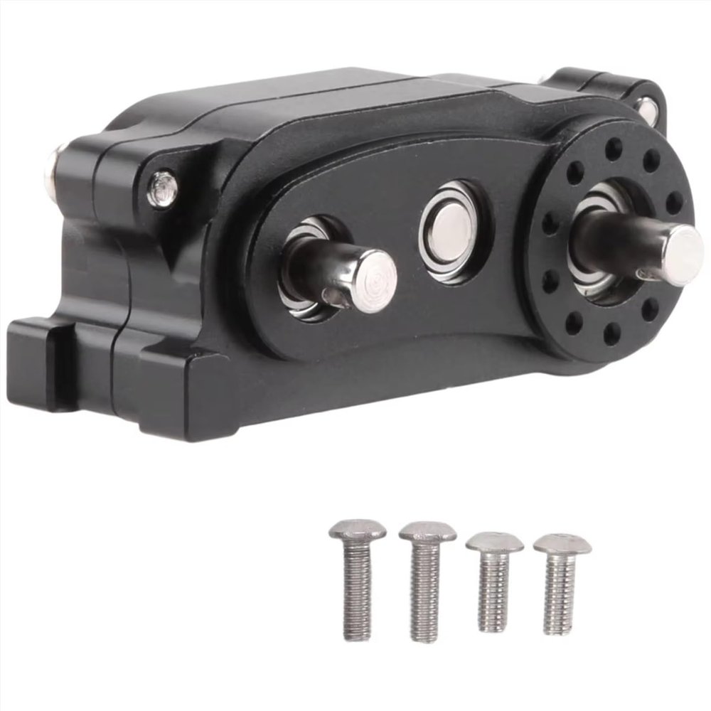 RC Car Upgrade Parts Compatible with Axial for SCX10 90046 1/10 RC Crawler Car Upgrade Parts Prefixal Gearbox Transfer Case