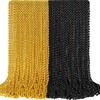 100 PCS Gold Black New Year Necklaces, 33'' New Year Eve Necklaces Oval Happy New Year Necklace Accessories, 2026 New Year Party Beads for New Year's Day, Halloween, Christmas, Carnival Party Favors view 1