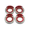 RC Car Upgrade Parts Compatible with Kyosho for MINI-Z MA020 MA030 for FWD for AWD for MINI-Q8 1/28 RC Car Upgrade Parts Accessories Metal Brake Disc Caliper view 1