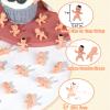 120 Pcs Mini Babies for Baby Shower Games, 1 Inch Tiny Plastic Babies Bulk for My Water Broke Ice Cube, Mardi Gras King Cake Baby Figurines, Hide Hunt Games, Party Decorations Favors(Latin) view 2