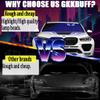 2 Pcs Eyes Light,Half-Devil's Eye Light Car Light,Devil Eyes Light for Windshield,Led Devil Eye Light for Car,LED Demon Eye Light Front Back Windshield,Devil Eye Led Light for Car Back Window (Blue) view 2