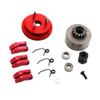 14T Flywheel with Bearing for 1/8 Car Parts, Red view 4
