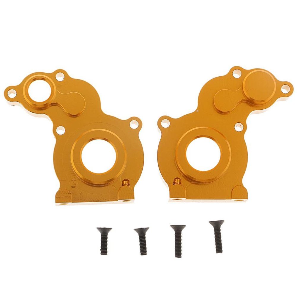 SCX10 Aluminum Transmission Housing for 1/10 Car Model, Orange