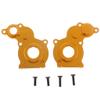 SCX10 Aluminum Transmission Housing for 1/10 Car Model, Orange view 1