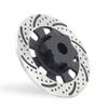 2 Metal Wheel Brake Disc for 1/7 Monster Trucks, Black view 4