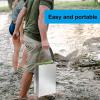 Complete Manual Gold Prospecting Kits With Foldable 50" Sluice Box Include Picks Magnifier Magnets For Outdoor Mining Portable Sluice Box For Gold Recovery view 3