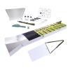 Complete Manual Gold Prospecting Kits With Foldable 50" Sluice Box Include Picks Magnifier Magnets For Outdoor Mining Portable Sluice Box For Gold Recovery view 4