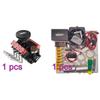 ConsoleXpress Mini V8 Engine Model Kit That Runs, FS-V800WGPC 1/10 Full Metal Eight-Cylinder Four-Stroke OHV V8 Water Cooling Engine Model Build Kit, Physical Science Experiment Kit for Adults view 2