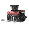 ConsoleXpress Mini V8 Engine Model Kit That Runs, FS-V800WGPC 1/10 Full Metal Eight-Cylinder Four-Stroke OHV V8 Water Cooling Engine Model Build Kit, Physical Science Experiment Kit for Adults view 4