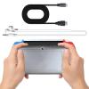 DEARCOOL Plus Handheld Game Console 5.1" Portable Retro Game Console 8G Built-in 10,000 Games Classic Game Console, Play time 1-4 Hours, Blue and Red view 1