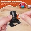 Toyvian 6 Pcs Wind Up Toy Base Mechanism, Wind Up Robot Toy, Clay Craft Accessories Replaceable Mechanism DIY Crafts Toys (Black) view 3