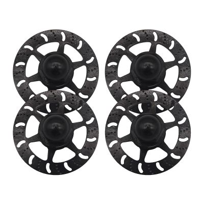 1/6 Super Car Brake Replacement Parts, Black (4)