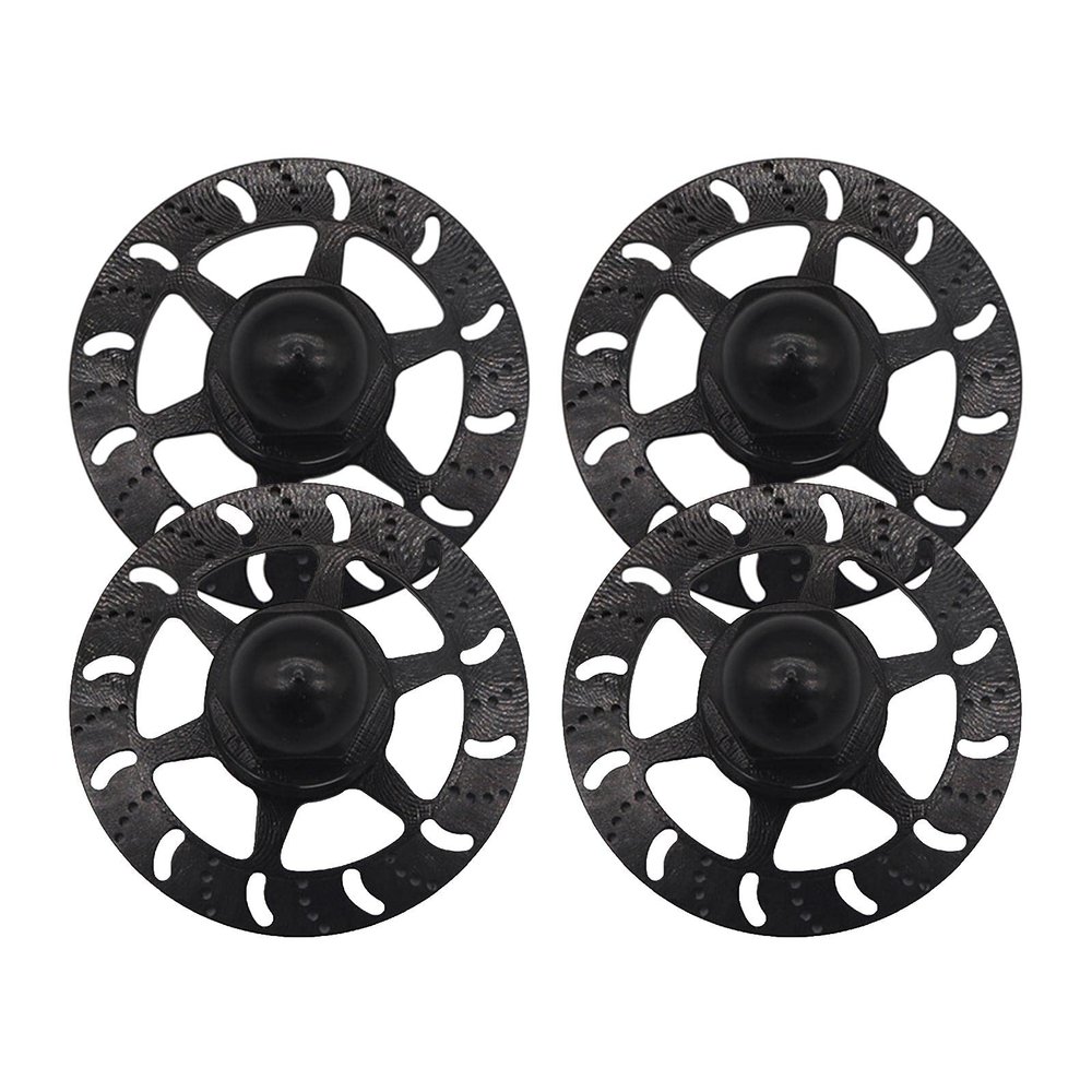 1/6 Super Car Brake Replacement Parts, Black (4)