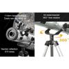 114mm Apeture Telescope with All Aluminum Alloy Tripod,Telescope for Adults Stargazing - Observation Telescope and Astro view 3