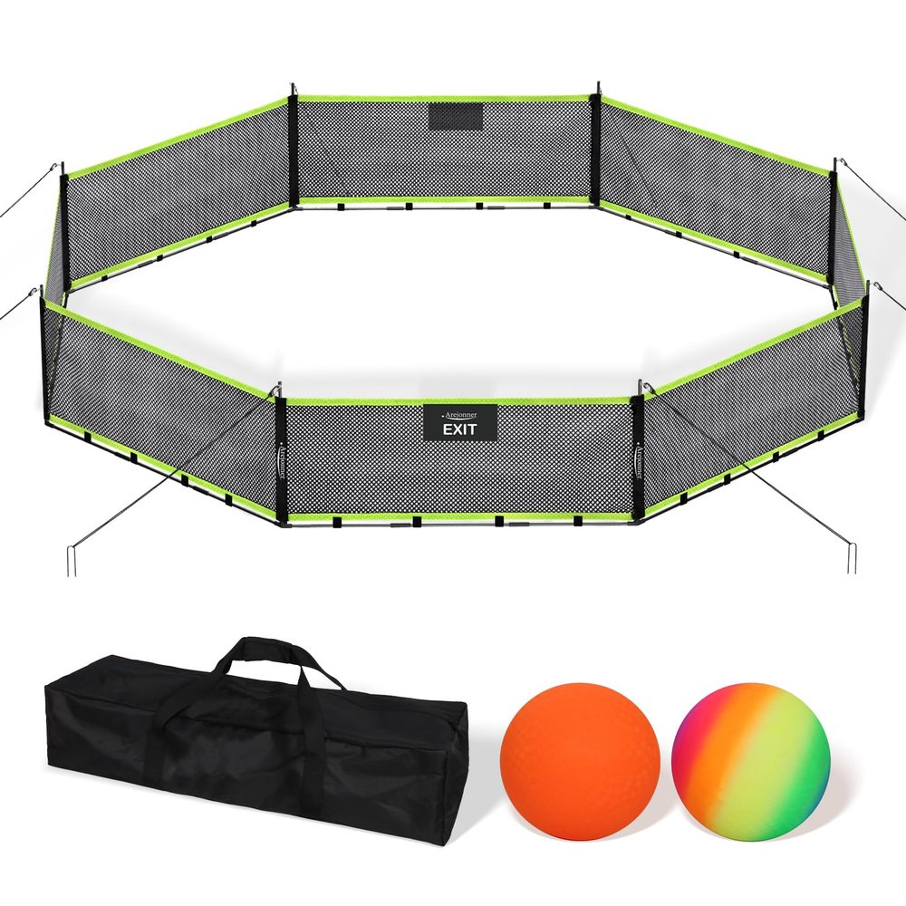 15ft Kid Gaga Ball Pit, Portable, Comes with a Storage Bag, Two Extra Balls