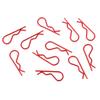 Stainless Steel Clips R Shell for, Red view 4