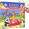 LEARNING BUGS Nursery Rhymes with Animal Friends  Sing Along with 15 Nursery Rhymes, Musical Books for Toddlers, 28-Button Music Book, Musical Toys for Toddlers 1-3 view 1