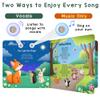 LEARNING BUGS Nursery Rhymes with Animal Friends  Sing Along with 15 Nursery Rhymes, Musical Books for Toddlers, 28-Button Music Book, Musical Toys for Toddlers 1-3 view 3