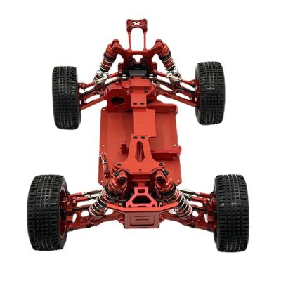 WLtoys Metal Upgrade Assembly Frame, Frame for 1/14 144001, Red
