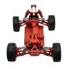 WLtoys Metal Upgrade Assembly Frame, Frame for 1/14 144001, Red view 1