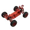 WLtoys Metal Upgrade Assembly Frame, Frame for 1/14 144001, Red view 3
