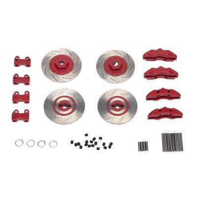 Stainless Steel Drive Brake for 1/10 Car, Red