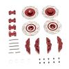 Stainless Steel Drive Brake for 1/10 Car, Red view 3