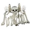 19Pcs/Set Bag of Bones, Scary Fake Bones and Skull, Halloween Skeleton for Halloween Graveyard Scene Haunted Houses Outdoor Indoor view 2