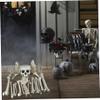 19Pcs/Set Bag of Bones, Scary Fake Bones and Skull, Halloween Skeleton for Halloween Graveyard Scene Haunted Houses Outdoor Indoor view 4