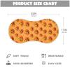 FLildon Muslin Burp Cloth for Baby 1PC Halloween Pumpkin Orange Super Absorbent Burping Cloths, Bibs for Newborn Boys Girls view 4